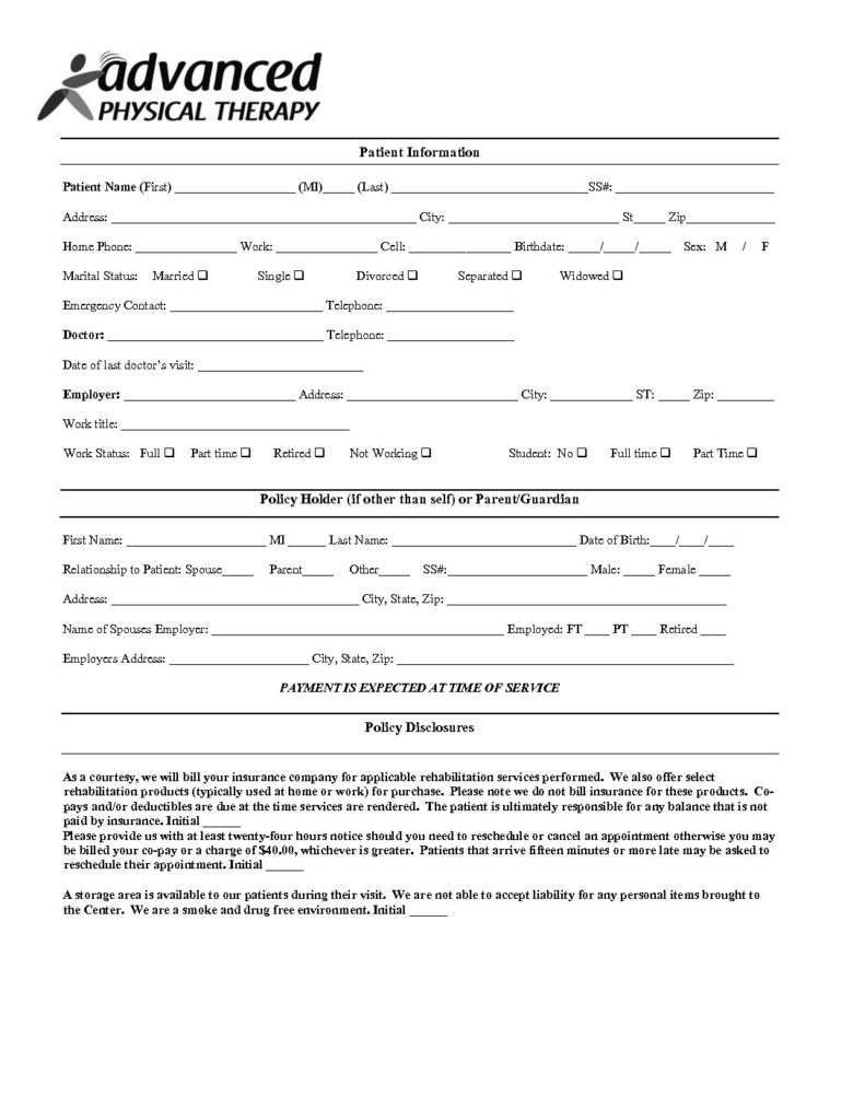 Advanced Physical Therapy